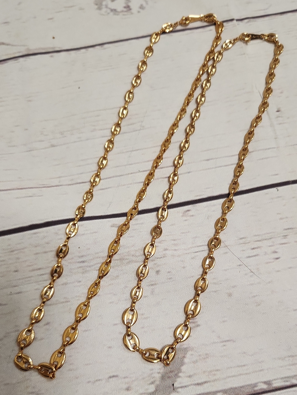 Elegant Gold Link Necklaces